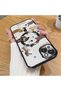 iPhone 15 Plus Compatible Transparent Soft Silicone Magsafe Wireless Phone Case Dog Pattern - 2