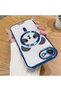 iPhone 16E Compatible Transparent Soft Silicone Magsafe Wireless Phone Case Panda Pattern - 2