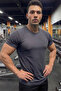 Men's Smoked Sportsman T-Shirt Quick-Drying Breathable, Sweat-Wicking Fabric - 3