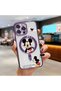 iPhone 16 Pro Max Compatible Transparent Soft Silicone Magsafe Wireless Phone Case Mickey Pattern