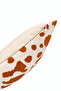 Savanna Giraffe Patterned Curl Woven Mustard Cushion Cover (43X43 cm) - Animal Print Modern - 4