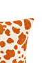 Savanna Giraffe Patterned Curl Woven Mustard Cushion Cover (43X43 cm) - Animal Print Modern - 3