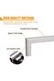 5 Pack Brushed Steel Cabinet Handles Hole Center 128mm Cabinet Pulls Stainless Steel Cupboard - 4