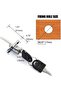 2PCS 16mm Drawer Lock 1 Lock 3 Office Desk Cabinet Safety Associated Lock with 2 Keys - 3