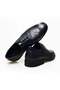 Dark Blue Color Lace-Up Genuine Leather Men's Shoes - 2