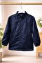 Girl Boy Leather-Look Shiny Coat Zippered Pocket Look Transitional Children's Jacket 5-6-7-8 Years Old - 5