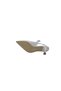 Ceylan 121 Women's Skin Stone Detailed Pointed Toe Open Back Stiletto Heel Evening Dress Shoes - 5