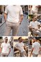 Men's 100% Cotton Knitwear Slim Fit T-Shirt - 7