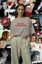 Too Old for Dicaprio Written Oversized %100 Cotton Pcs 24/1 T-Shirt