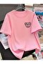 Carpi Eye-Bear Printed Unisex Women'S/Men's Oversize Crewneck T-Shirt
