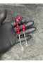 Zaza Sallamalık High-End Red Moire Powder Amber Prayer Beads