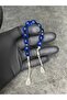 Zaza Sallamalık Dark Blue High-End Powder Amber Prayer Beads