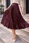 New Season Pleated Skirt - 3