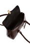Women's Clamshell Lock and Charm Detailed Handbag and Shoulder Bag - 3