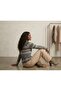 Gray Stylish Sweater with Knitwear Details - 4