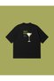 Dirty Martini Cocktail Boxy Fit Oversized Unisex 100% Cotton Pack Tshirt – Printed T-Shirt |   Streetwear