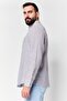 Jeans Men Regular Fit Long Sleeve Stripe Casual Shirt, Multicolor - 3