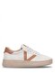 Elit Koc19433 Women's Genuine Leather Classic Sneakers White