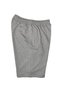Comfortable Fit with Arma Detail, Suitable for Men with Large Sizes between 110-150 Kilograms, Stretch Fabric Combed Cotton Shorts, Gray - 4