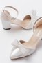 Women's New Classic Shoes with Bowknot and 6 cm Heels - 2