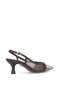 26by60.6627 Women's Classic Heeled Shoes Brown - 4