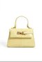 Women's Hand Shoulder Crossbody Long Strap Bag Yellow - 3