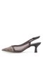 26by60.6627 Women's Classic Heeled Shoes Brown - 3
