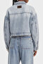 Logo Regular Fit Pocket Detail Denim Jacket Denim Jacket Xw002260 Af21338 Mb001 - 3