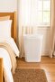 Premium Plastic Laundry Basket with Lid - 6