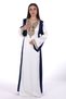 women satin jalabiya dress