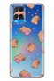 Oppo A54 Compatible Cute Capybara Patterned Transparent Phone Case