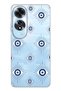 Oppo A60 Compatible Nazar Patterned Transparent Phone Case
