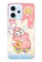 Oppo Reno 14F Compatible Patrick Star Patterned Transparent Phone Case