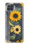 Oppo Reno 4 Lite Compatible Sunflower Patterned Patterned Transparent Phone Case