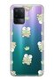 Oppo Reno 5 Lite Compatible Frog Patterned Transparent Phone Case
