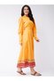 Yellow Kasturi Digital Print Top and Palazzo Co-Ords - 2