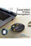 Tri-Mode Wireless Mouse w/ Dual BT & 2.4GHz, 100H Battery, Smart Scroll, USB-C Charging - 3