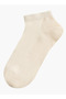 Solid Ankle Length Non Terry Socks - Set of 5 - 2