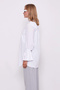 Pile Detailed Sleeve Shirt 230143 White - 3