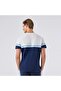 6Sm5014-Nv Crew Neck Men's T-Shirt - Navy Blue - 2