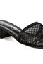 Women's Slip-On Low Block Heels In Black - 4