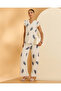 Women White Wideleg Trouser - 5
