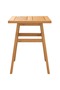 Side table, 45x45x60 cm, solid acacia wood - 3
