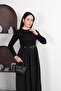 Kemr Gifted Ka Ribbed Knit Ombi̇n Teri̇katon Trend Dress - 4