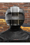 Helix Colonel Mat Siyah-Antrasit Modüler Kask - 8