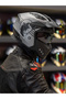 Helix Colonel Mat Siyah-Antrasit Modüler Kask - 7