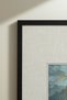 1 Piece Black Wooden Framed Vintage Painting with Nature Scenes - 4