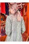 Green Color Embroidered Tunic with Embroidered Details - 4