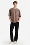Men's T-Shirt X3926Az/Bn571 Lt.Brown - 3