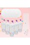 Silk Route - Color Changing Cold Cups with Lids and Straws - 5 Pack 24 oz Plastic Cute Tumblers - 5